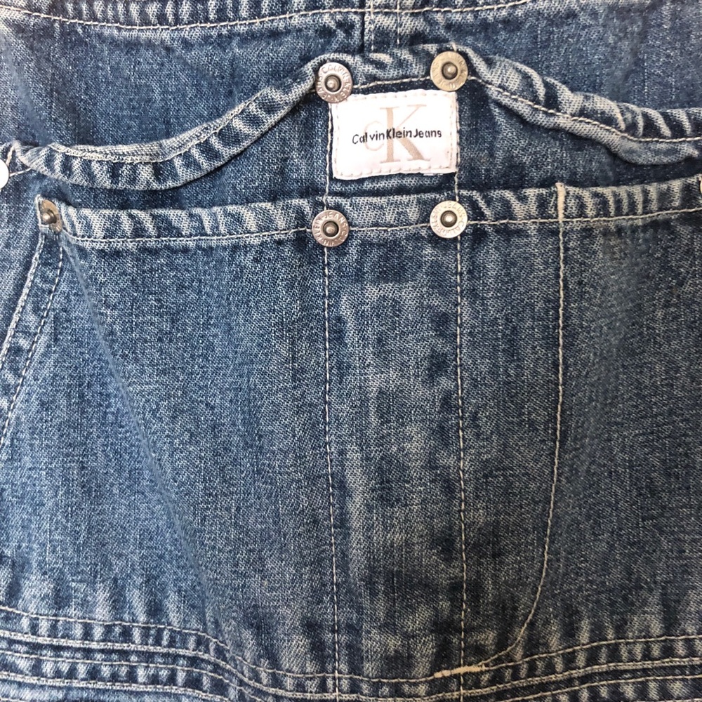 CALVIN KLIEN CK JEAN OVERALLS 1990,era